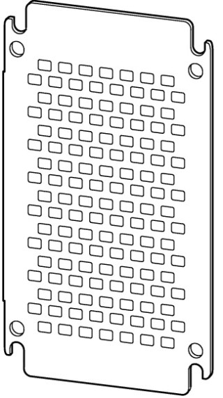 Монтажная плата, ШхВ = 600x800 мм