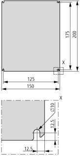 Монтажная плата, ДхШхВ = 2x200x250 мм