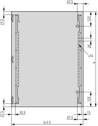 Дверь со стеклом, IP66, ДхШхВ = 15x600x1000 мм