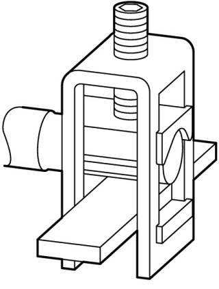 Шинная клемма, для CU20x5 ( x10, x15 )