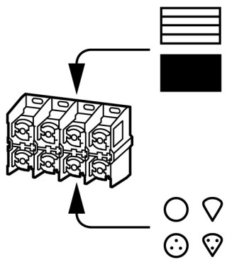 клемма , 400A , 4P ,