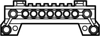 PE клеммный блок , для модульного щита , AE/I23 ...