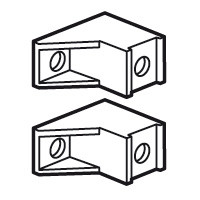 Суппорт для клеммников IP 2X (2) - для шкафов XL³ 160