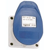 Встраиваемая прямая розетка с уменьшенным фланцем - P17 Tempra Pro - IP 44 - 200/250 В~ - 16 A - 2К+З