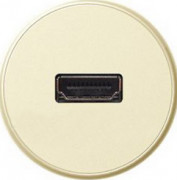 Лицевая панель - Программа Celiane - розетка аудио/видео HDMI Кат. № 0 673 17/77 - слоновая кость