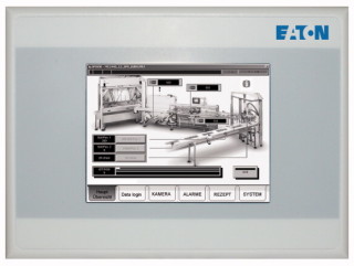 панель оператора , 24VDC , 3,5" , TFT, монохромная , Ethernet, PLC