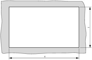 панель оператора , 24VDC , 3,5" , TFT, монохромная , Ethernet, RS232