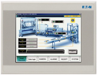 панель оператора , 24VDC , 5,7" , TFT, цветная , Ethernet, RS232, RS485, (PLC)