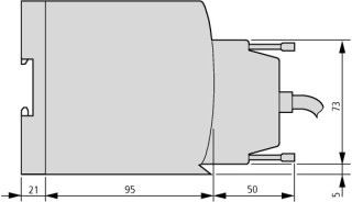 Выходной модуль , цифровой, для XC100/200 , 24VDC , 8 DO (T)