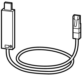 Кабель для программирования XC100/200 , EC4 , EU5C , 2м