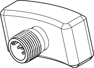 Нагрузочный резистор шины SWD IP67, M12