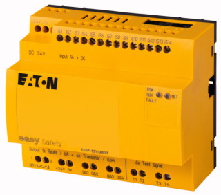 Реле безопасности easySafety , 24VDC , 14DI , 4DO -Транс, 1DO реле , EasyNet