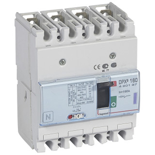 Автоматический выключатель DPX³ 160 - термомагнитный расцепитель - 50 кА - 400 В~ - 4П - 160 А