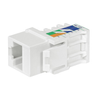 Коннектор RJ 45 Keystone - категория 5e - UTP - Quteo IP 20