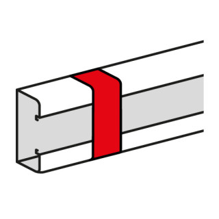 Накладка на стык профиля - для кабель-каналов Metra 160x50