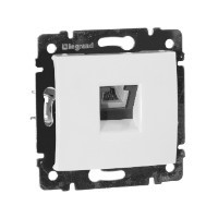 Телефонная розетка - Valena - RJ11 - 4 контакта - 1 выход - White
