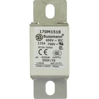 Быстрый предохранитель 125A 690V 000FU/70 AR UR