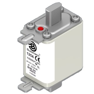 Быстрый предохранитель 125A 1000V DIN 00 AR