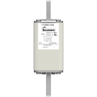 Быстрый предохранитель 50A 1250V 1*TN/110 AR CU