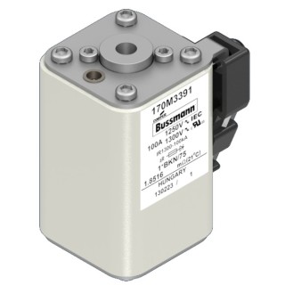 Быстрый предохранитель 100A 1250V 1*BKN/75 AR CU