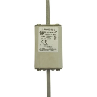 Быстрый предохранитель 80A 1250V 1*FU/115 AR CU