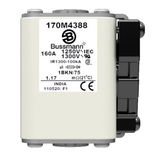 Быстрый предохранитель 160A 1250V 1BKN/75 AR CU