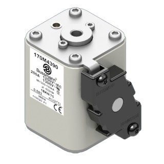 Быстрый предохранитель 250A 1250V 1BKN/75 AR CU