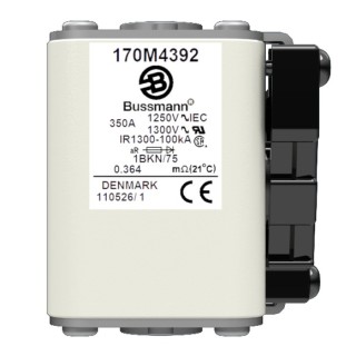 Быстрый предохранитель 350A 1250V 1BKN/75 AR CU