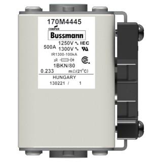 Быстрый предохранитель 500A 1250V 1BKN/80 AR CU