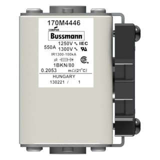 Быстрый предохранитель 550A 1250V 1BKN/80 AR CU