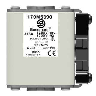 Быстрый предохранитель 315A 1250V 2BKN/75 AR CU