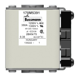 Быстрый предохранитель 350A 1250V 2BKN/75 AR CU