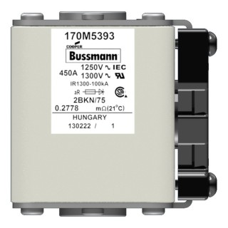 Быстрый предохранитель 450A 1250V 2BKN/75 AR CU