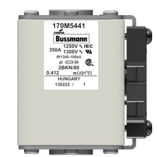 Быстрый предохранитель 350A 1250V 2BKN/80 AR CU