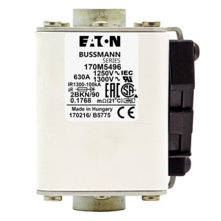 Быстрый предохранитель 630A 1250V 2BKN/90 AR CU