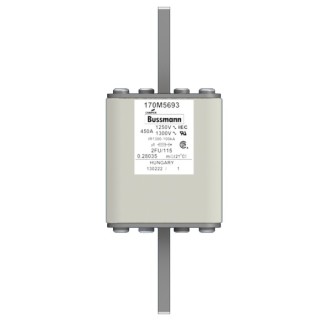 Быстрый предохранитель 450A 1250V 2FU/115 AR CU