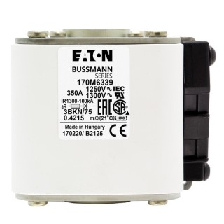 Быстрый предохранитель 350A 1250V 3BKN/75 AR CU