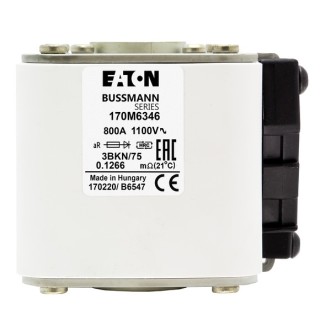 Быстрый предохранитель 800A 1100V 3BKN/75 AR