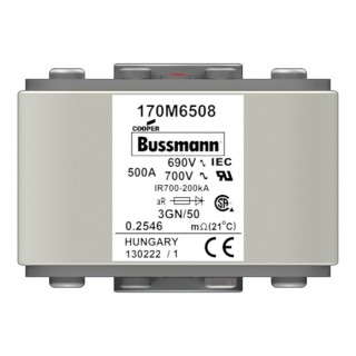 Быстрый предохранитель 500A 690V 3GN/50 AR UC