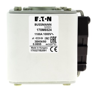 Быстрый предохранитель 1100A 1000V 3BKN/80 AR