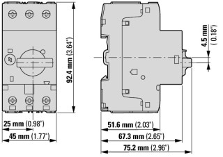 Автомат защиты трансформатора, 2,5А