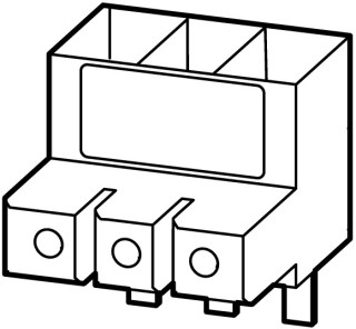 Клемма, 3 полюса, 50мм2