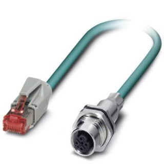 Сетевой кабель VS-M12FSBPS-IP20-93E-LI/1,0