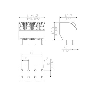 LSF-SMT 5.08/06/135 3.5 SN BK TU PRT Соединитель