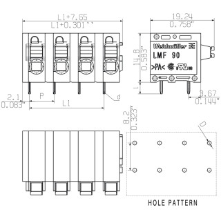 LMF 7.50/04/90 3.5SN OR BX