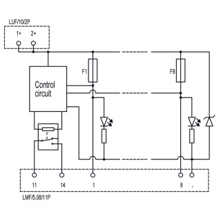 RS VERT 8P 24VDC Z UL V1