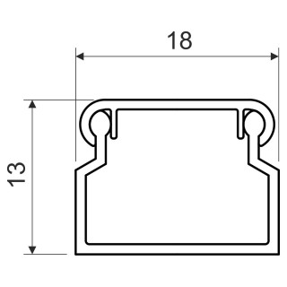 Кабельный канал LV 18X13 (SD)