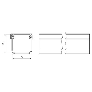 Кабельный канал грунтовой 100X100 KOPOKAN 1 (ZD)