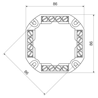 Клеммник монтажных коробок S-96 (FB)