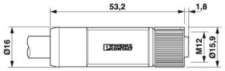 SAC-4P-30,0-PUR/M12FST